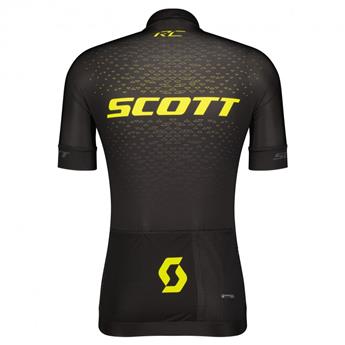 KOSZULKA SCOTT RC PRO S/SL BLK/YELLOW ROZ.XXL 2022-125516