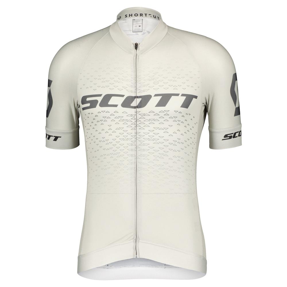 KOSZULKA SCOTT RC PRO S/SL WHITE/GREY ROZ.L 2022-125979