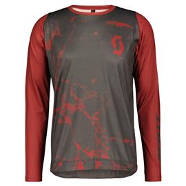 KOSZULKA SCOTT TRAIL VERTIC L/SL RED/GR ROZ.L 2022-126604