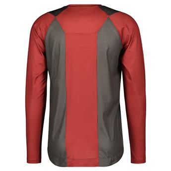 KOSZULKA SCOTT TRAIL VERTIC L/SL RED/GR ROZ.L 2022-126605