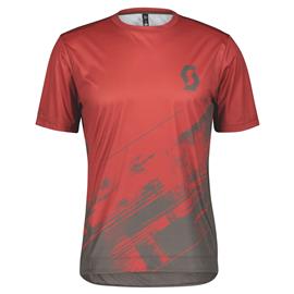 KOSZULKA SCOTT TRAIL VERTIC S/SL RED/GR ROZ.L 2022-127296
