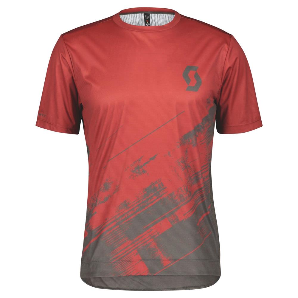 KOSZULKA SCOTT TRAIL VERTIC S/SL RED/G ROZ.XL 2022-127302