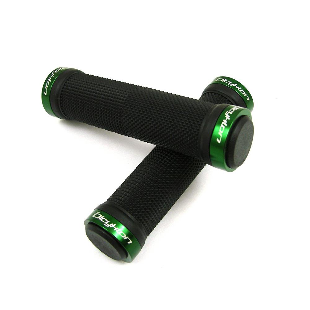 CHWYTY BICYKLON LOCK-ON CIEMNO ZIELONE-127470