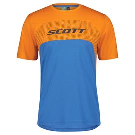 KOSZULKA SCOTT TRAIL FLOW DRI SS ORAN/BLUE ROZ.M-127590