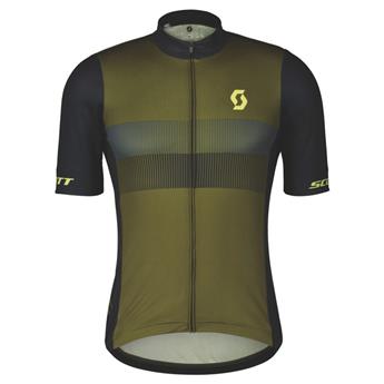 KOSZULKA SCOTT RC TEAM 10 GREEN/YELLOW ROZ.XL 2023-130137