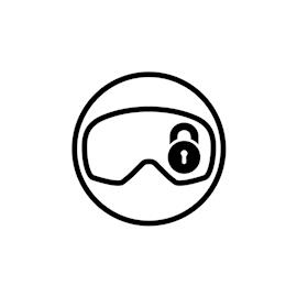 GOGLE SCOTT FURRY LS BLACK LIGHT SENSITIVE -132109