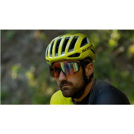 OKULARY SCOTT SHIELD MARB BLACK TEAL CHROM-133324