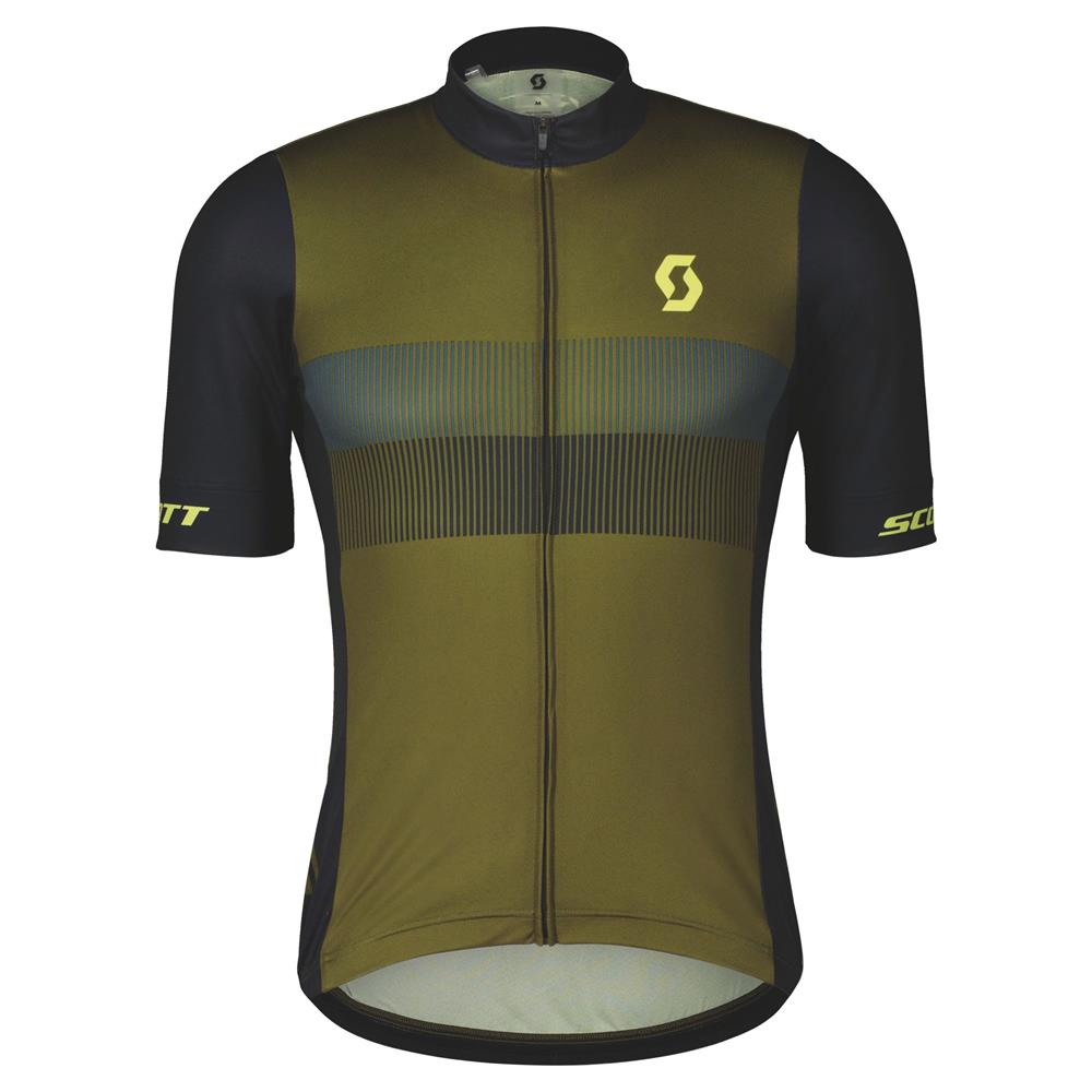KOSZULKA SCOTT RC TEAM 10 GREEN/YELLOW ROZ.M 2023-133397