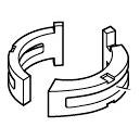 ADAPTER PRZERZUTKI PRZÓD SH 31.8 FD-C051-101573