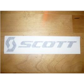 NAKLEJKA SCOTT CZARNA 16CM -104998