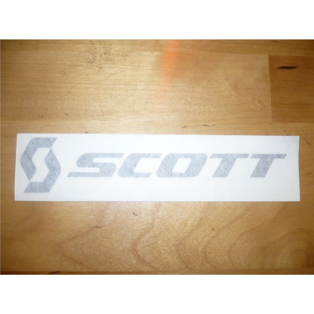 NAKLEJKA SCOTT CZARNA 16CM -104998