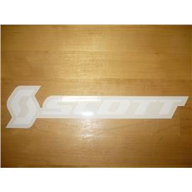 NAKLEJKA SCOTT BIAŁA 25CM-107618