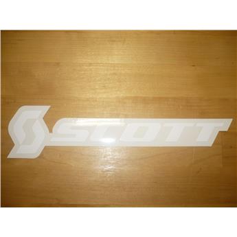 NAKLEJKA SCOTT BIAŁA 25CM-107618