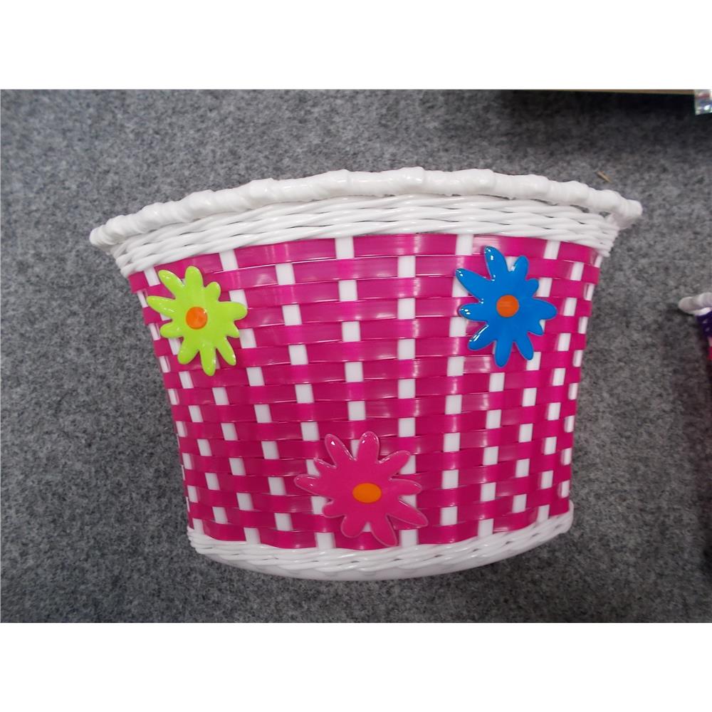 KOSZ NA KIEROWNICĘ DZIECIĘCY RÓŻ-112996