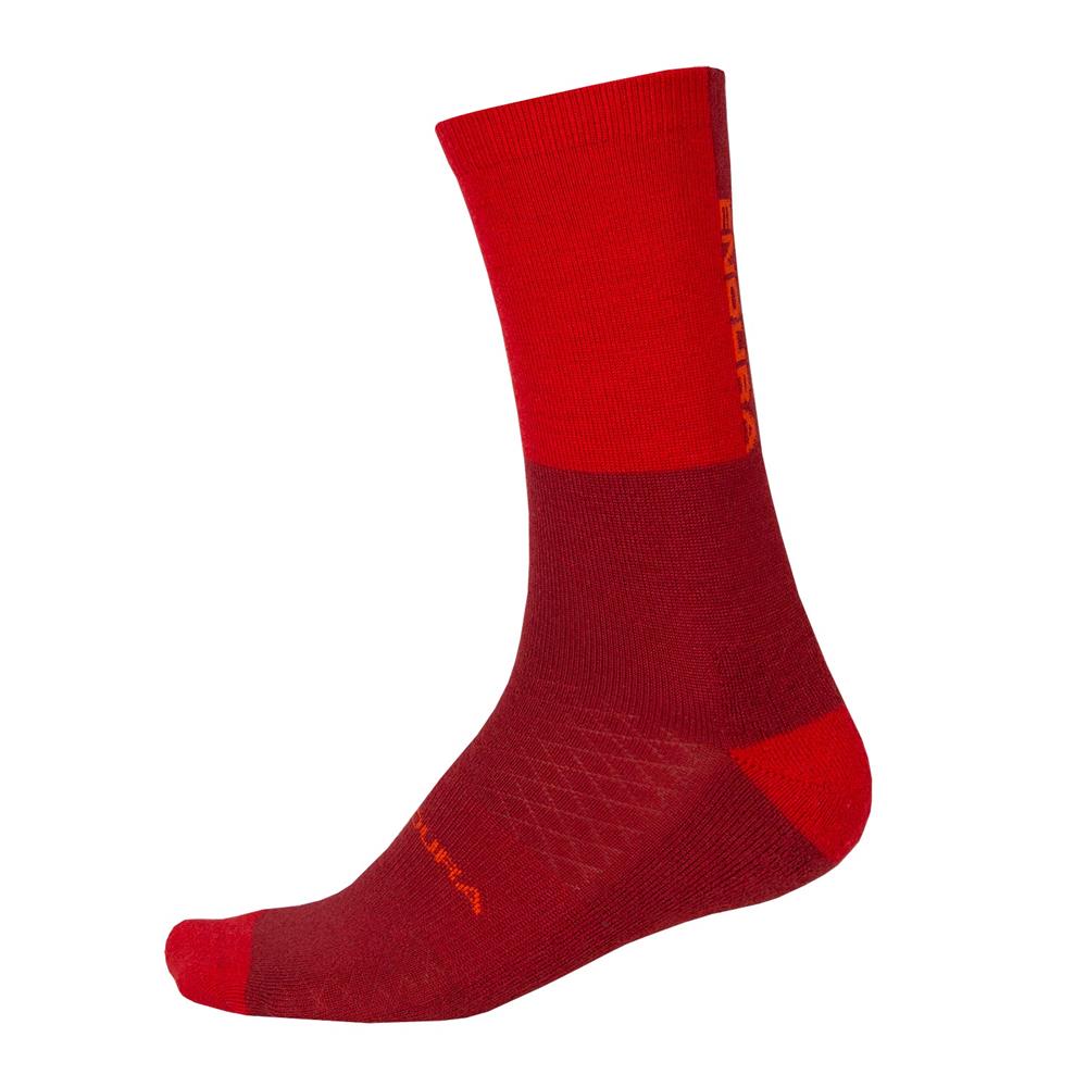 SKARPETY ENDURA BAABAA MERINO WNTR RED ROZ.L/XL-113605