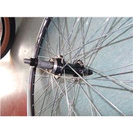 KOŁO 24 TYŁ WOLNOBIEG JY-734 CZARNE-120461