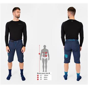 SZORTY ENDURA MT500 BURNER BLACK ROZ.XL-127221