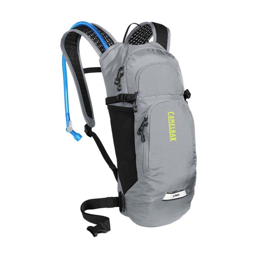 PLECAK CAMELBAK LOBO 9 GUNMETAL/LIME-132798