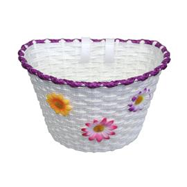 KOSZ NA KIEROWNICĘ DZIECIĘCY NA PASKI FIOLET-102198