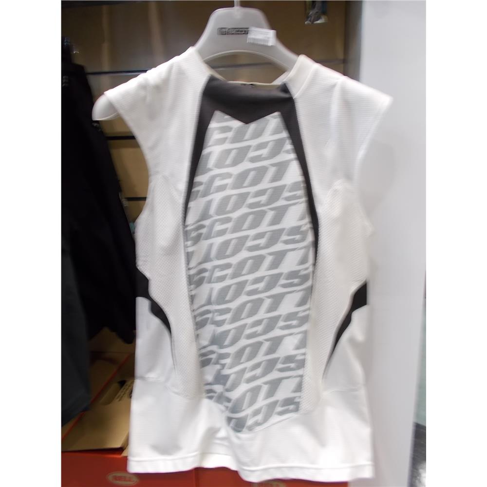 KOSZULKA SCOTT DH RACING BEZRĘKAWNIK WHITE ROZ.M-102241