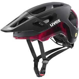 KASK UVEX REACT MIPS BLACK/RED ROZ.59-61M -133939