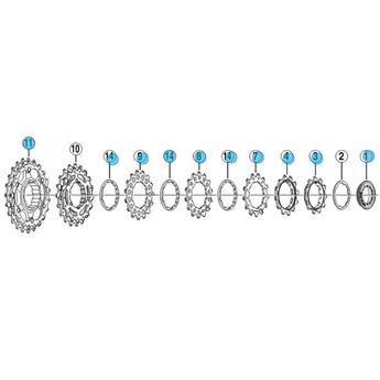 KORONKA KASETY SHIMANO CS-HG400 11Z-103628