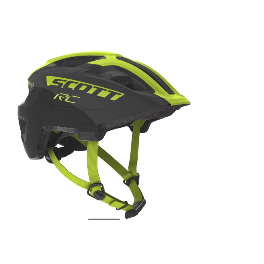 KASK SCOTT SPUNTO JUNIOR BLK/YELL ROZ.50-56CM 2022-109782