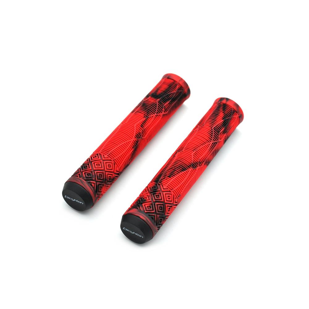 CHWYTY BICYKLON DIRT RED 165MM-134419