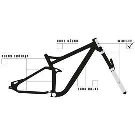 FOLIA 4-BIKE MAT BACKBONE RURA DOLNA  SAMOREGENERUJĄCA-134216