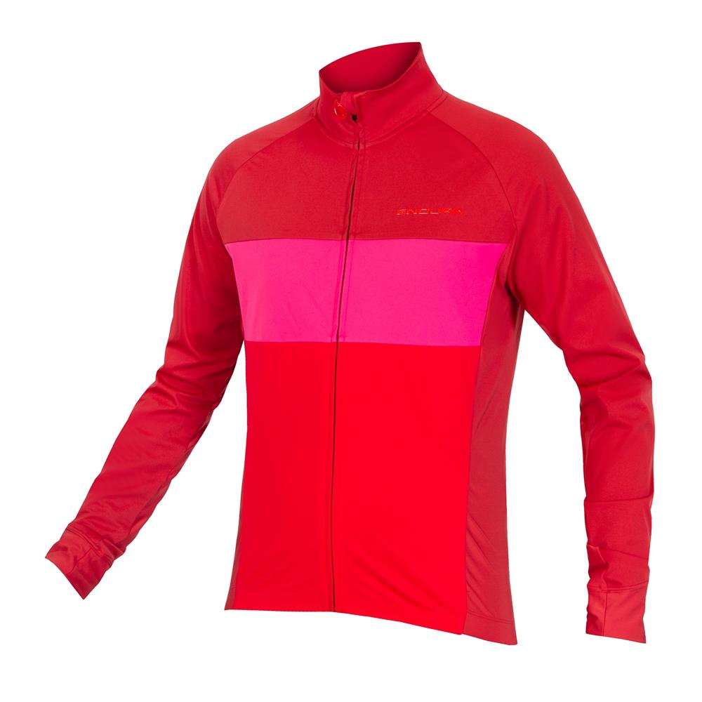 BLUZA ENDURA FS260 PRO JETSTRM L/S II  RED ROZ.L-134989