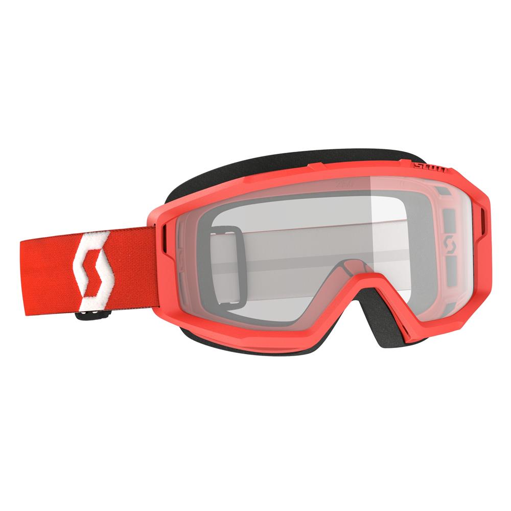 GOGLE SCOTT PRIMAL CLEAR RED-119306
